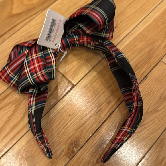 JCrew plaid silk headband 3 - Picture 2 of 5